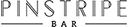 Pinstripe logo black